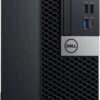 Optiplex 7060 i5-8500 16 GB 256 GB SSD Windows 11 Pro Desktop PC - Guld stand