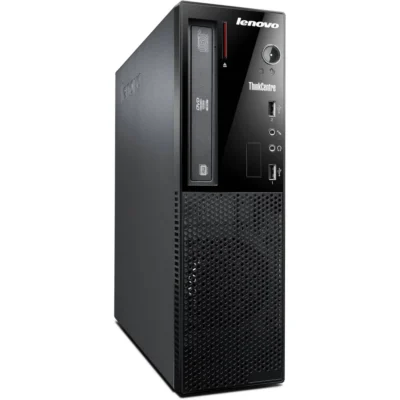 Lenovo ThinkCentre E73 - Core i5-4430S 2,7 GHz 240GSSD 8GB Win 10 Home - SFF - Sølv stand