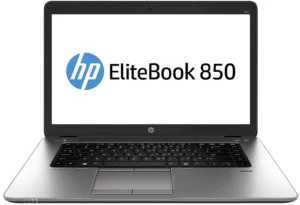 EliteBook 850 G1 15" - Intel i5 4200U 1,6GHz 180GB SSD 8GB Win10 Pro - Sølv stand