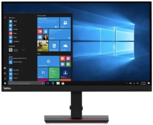 27" Lenovo ThinkVision T27H-30 skærm - QHD - Refurbished - Sølv stand