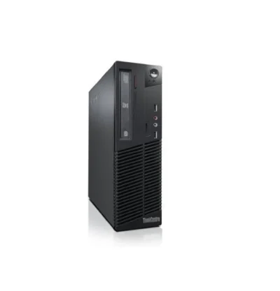 Lenovo ThinkCentre M73 - Core i5-4430 3GHz 128GB SSD 8GB Win 10 Pro - Sølv stand