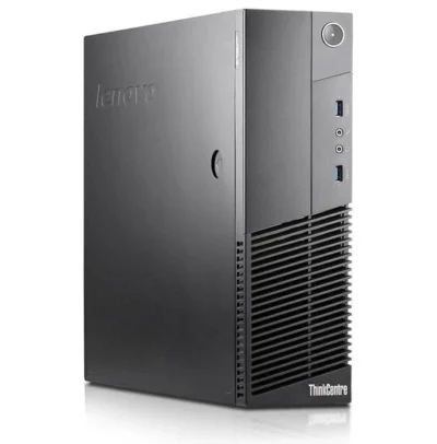 Lenovo ThinkCentre M83 SFF - Intel Pentium G3260 3.3GHz 128GB SSD 8GB Win10 Pro - Sølv stand