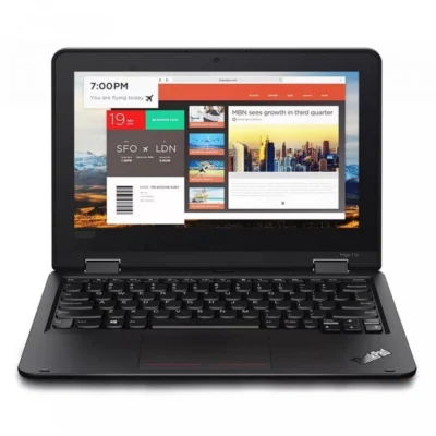 Lenovo ThinkPad Yoga 11E 4th 11" - Intel I3-7100u 2,4GHz 128GB SSD 4GB Win 10 Pro - Sølv stand