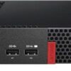 ThinkCentre M710Q Tiny i5-7500T 8 GB RAM 256 GB SSD Windows 10 Pro - Guld stand