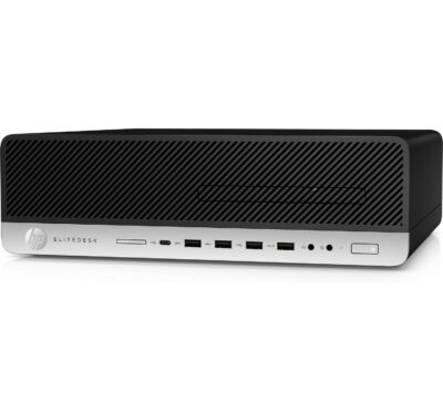 T1A HP EliteDesk 800 G4 Refurbished i5-8500 8 GB RAM 256 GB SSD Windows 10 Pro SFF PC ,