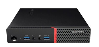 ThinkCentre M900 Tiny i5-6500T 8 GB RAM 256 GB SSD Windows 10 Pro - Guld stand