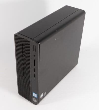 HP 290 G1 SFF - i3-8100 3.60GHz - 4GB RAM - 128GB SSD - Sølv stand