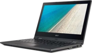 Acer TravelMate B118 11" - Intel Pentium N5000 1,1GHz 128GB SSD 4GB Win10 Pro - Sølv stand