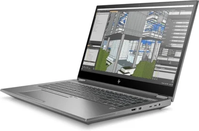 HP ZBook Fury G7 15" - Intel i7-10850H 2,7GHz 512GB NVMe 32 GB NVIDIA Quadro T2000 Win11 Pro - Sølv stand