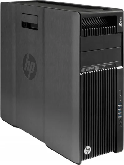 HP Z640 WorkStation - Intel Xeon E5-1630 v4 3,7GHz 256GB SSD + 2TB HDD 16GB - Nvidia GTX 1650 4GB Win10 Pro - Sølv stand