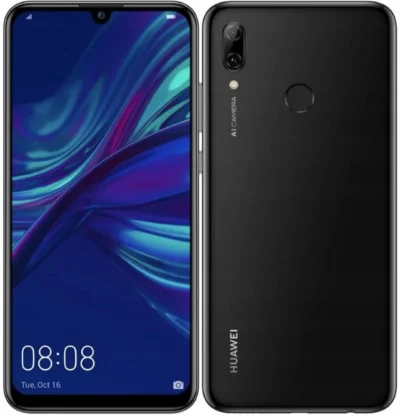 Huawei P-Smart 64GB (Sort) - 2019 - Sølv stand