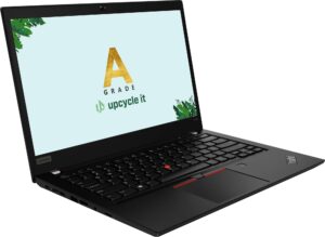 ThinkPad T490 i7-8665U 14" 32 GB RAM 512 GB SSD Windows 11 Pro Nordisk - Guld stand