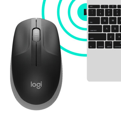 Logitech M190 Full-size Wireless Optical PC Mouse