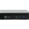 HP ProDesk 600 G2 Mini - Intel i5 6500T 2,5GHz 256GB SSD 8GB Win10 Pro - Sølv stand