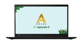 ThinkPad X1 Carbon 7th i5-8265U 14" 8 GB RAM 256 GB SSD Windows 11 Pro Nordisk - Guld stand