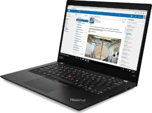 Lenovo ThinkPad X390 13,3" - Intel i5 8365U 1,6GHz 256GB NVMe 8GB Win11 Pro Touch Screen - Sølv stand