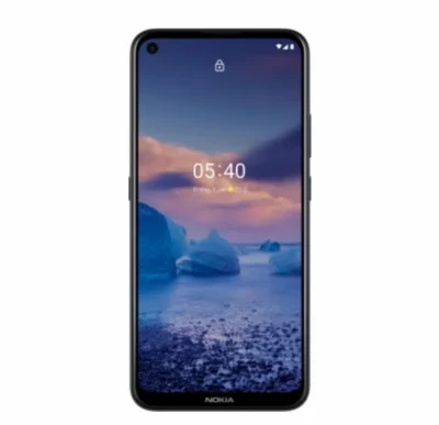 Nokia 5.4 64GB 2020 (Blå) - Sølv stand