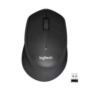 M330 Silent Plus Wireless Mouse, Black