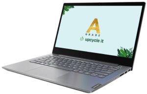 ThinkBook 14 G2 i5-1135G7 14" 8 GB RAM 256 GB SSD Windows 11 Pro Nordisk Space Grey - Guld stand