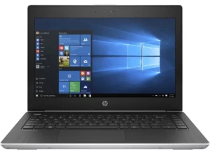 HP ProBook 430 G5 13" - Intel i3 7100u 2,4GHz 128GB NVMe 4GB Win10 Pro - Sølv stand