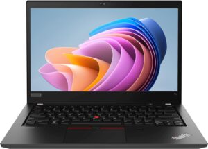 Lenovo ThinkPad T14 Gen 1 Intel Core i7, i7-10610U @ 1.80GHz, 24GB DDR4, 512GB NVMe, 14" 1920x1080, Touchscreen, NVIDIA GeForce MX330, Internal graphics, Bluetooth, Nordisk keyboard layout, Webcam, Windows 11 Pro - Sølv stand