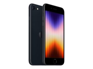 Apple iPhone SE (3rd generation) 4.7 128GB Midnat - Sølv stand - Sølv stand