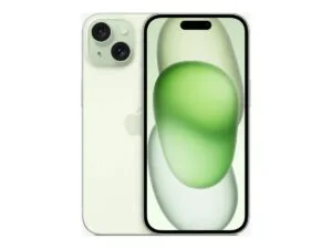 Apple iPhone 15 6,1 128GB - Grøn - Guld stand+