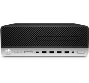 T1A HP ProDesk 600 G5 Refurbished i5-9500 8 GB RAM 256 GB SSD Windows 10 Pro SFF PC ,