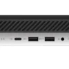 HP EliteDesk 800 G5 Mini - Intel i5 2.2GHz 9500T 8GB 256GB NVMe Win11 Pro - Sølv stand