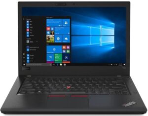 OUTLET: Lenovo ThinkPad T480 14″ – Intel i5 8250U 1,6GHz 256GB NVMe 8GB Win11 Pro – Sølv stand