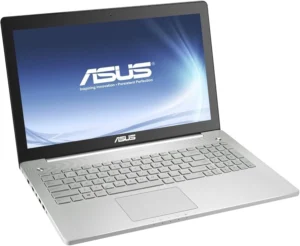 Asus N550L 15" Intel i5 4200u 1,6GHz 4GB 120GB SSD Win10 Pro - Sølv stand