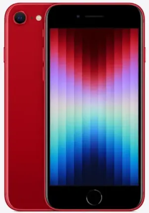 Apple iPhone SE 3.gen 64GB (Rød) - Sølv stand