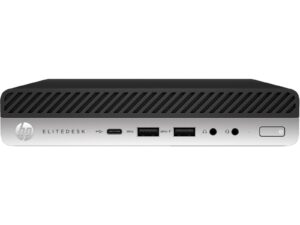 HP EliteDesk 800 G5 Mini i5-9500 16GB 256GB Windows 10 Pro - Guld stand