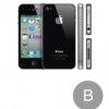 Apple iPhone 4S 64GB (Sort) - Sølv stand med 2 års garanti