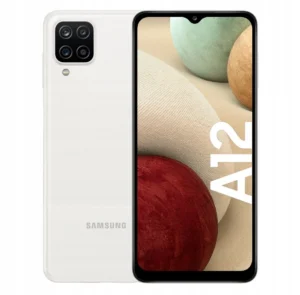 Samsung Galaxy A12 64GB (Hvid) - Sølv stand