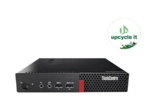 ThinkCentre M920q Tiny i5-8400T 16 GB RAM 512 GB SSD Windows 11 Pro - Guld stand