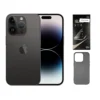 Apple iPhone 14 Pro 128GB (Space Black) - Sølv stand bundle - e-SIM