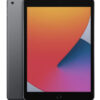 Refurbished APPLE iPad 8th Gen Wi-Fi 128GB Space Gray incl. Origin charger and cable - Guld stand