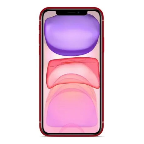 Apple iPhone 11 128GB (Rød) - Sølv stand