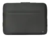 Laptop sleeve til 13-14" bærbar, neopren med lomme og lynlås - sort