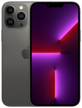 iPhone 13 Pro Max – 5G smartphone 128GB Graphite - Guld stand+