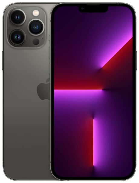 iPhone 13 Pro Max – 5G smartphone 128GB Graphite - Guld stand+