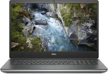 Dell Precision 7750 17" - Intel i7 10850H 2,7GHz 512GB NVMe 32GB Quadro RTX 3000 - Sølv stand
