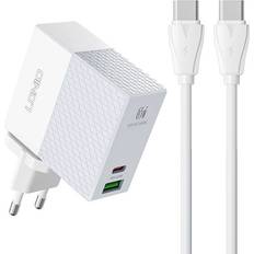 LDNIO A2620C USB USB-C 65W mains charger + USB-C - USB-C cable
