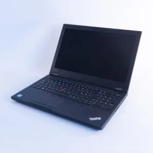Lenovo ThinkPad P52 - i7-8750H 2.2GHz - 16GB RAM - 500 GB NVME - 15" FHD Quadro P1000 - Sølv stand