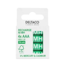 Ultimate NiMh rechargeable LR03/AAA size 750mAh 4pack(SG)