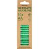DELTACO Ultimate Alkaline batteries, LR6/AA size, 10-pack