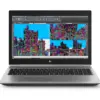 HP ZBook 15 G6 15" - Intel i7-9850H 2,6GHz 512GB NVMe 32GB Nvidia Quadro T2000 Win11 Pro - Sølv stand