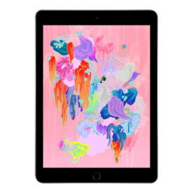 Apple iPad 6 32GB WiFi + Cellular (Space Gray) - 2018 - Sølv stand