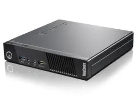 Lenovo ThinkCentre M93p Tiny - Intel i5 4570T 2,9GHz 120GB SSD 8GB - Win10 Pro - Sølv stand